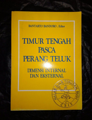 Timur Tengah Pasca Perang Teluk : Dimensi Internal Dan Eksternal