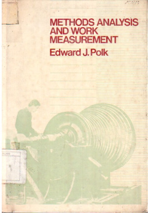 Methods Analysis and Work Measurement