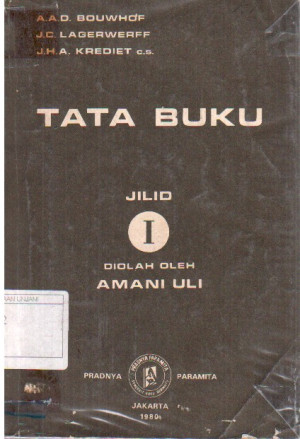 Tata Buku  jilid 1
